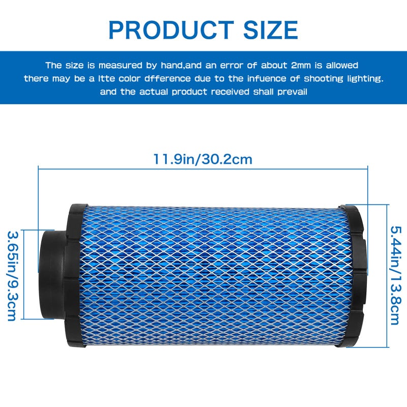 LOCOPOW 1241084 2882234 Air Filter for Polaris RZR 1000 XP XP4 / RZR Turbo S R Pro XP RS1 2014 2015 2016 2017 2018 2019 2020 2021 2022 2023#7082211 - Image 3